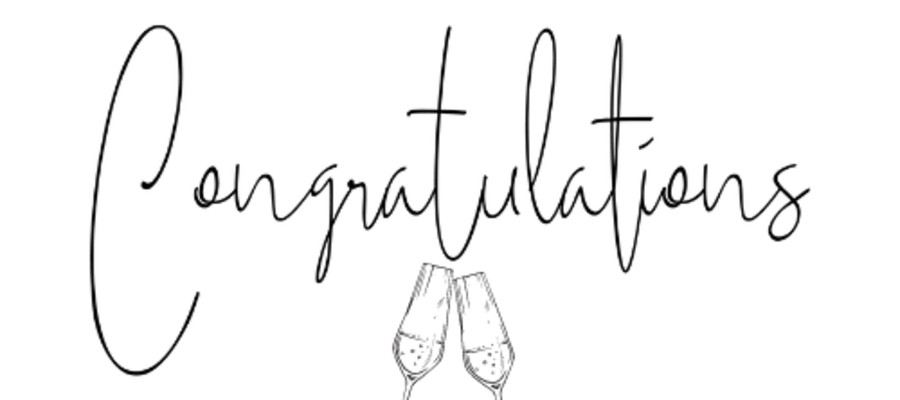 Congratulations New
